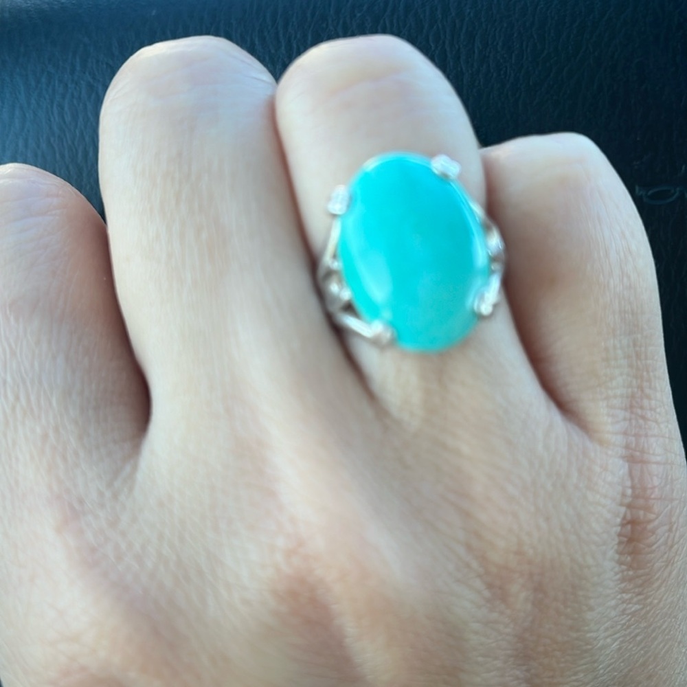 RARE Genuine Sleeping Beauty Turquoise Ring